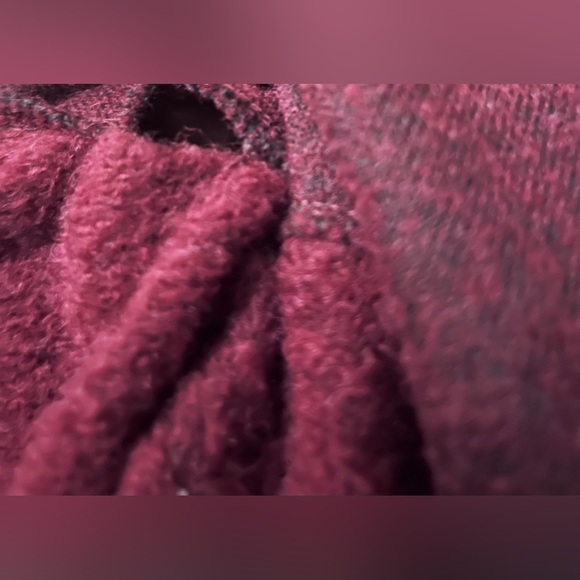 Charlotte & Louis wool blend coat burgundy fall whimsigoth preppy academia chic - Picture 10 of 10